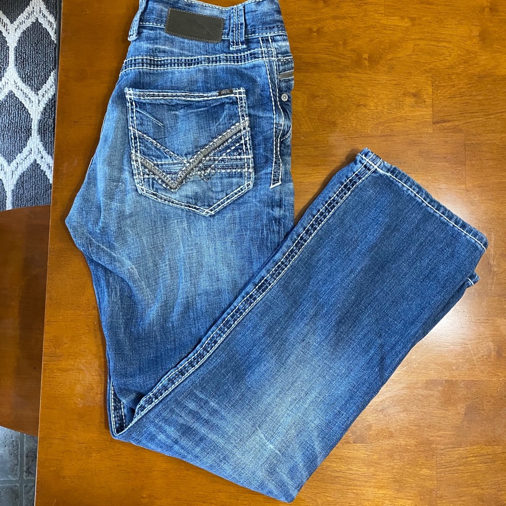 Men’s Buckle Jeans